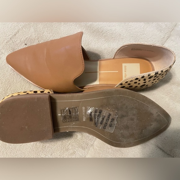 Dolce Vita calf hair leopard shoes size 8.5M - Picture 5 of 5